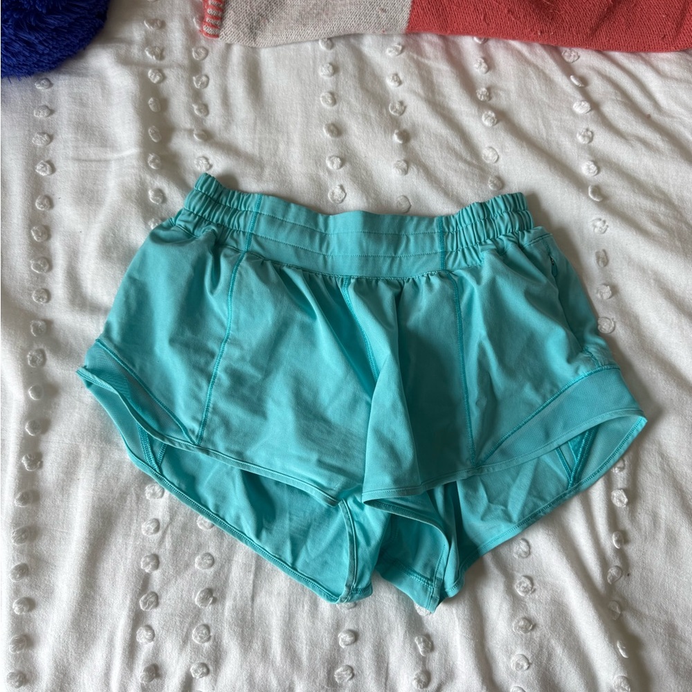 Lululemon Hotty Hot Women's Aqua Shorts